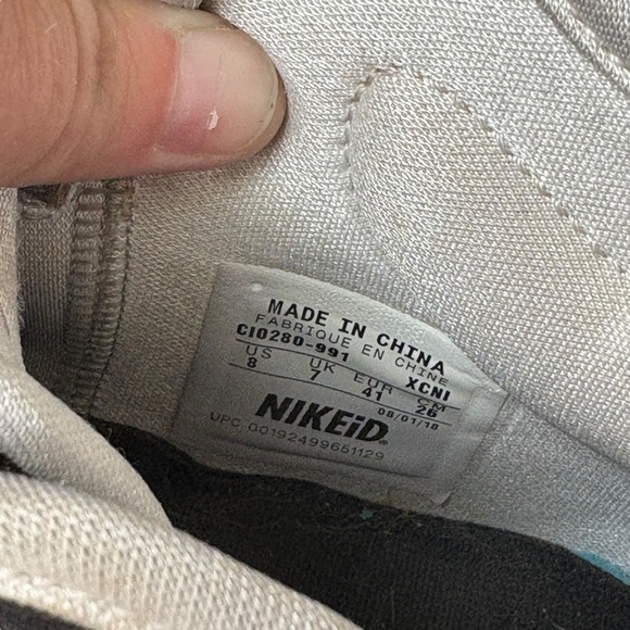 Nike iD Zoom Paul George Basketball Shoes Men's Size 8 Customized C10280-991 - Picture 5 of 10